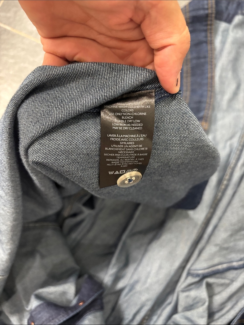 100% cotton Pilcro denim midi dress - Picture 5 of 6